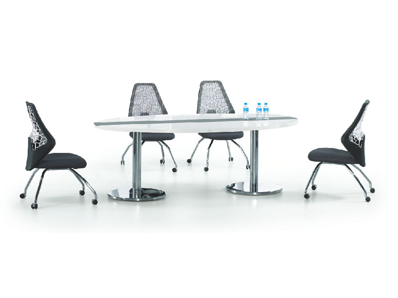 【美耐辦公家具墨意系列】——橢圓洽談桌MN03-11104 【美耐辦公家具墨意系列】——橢圓洽談桌MN03-11104