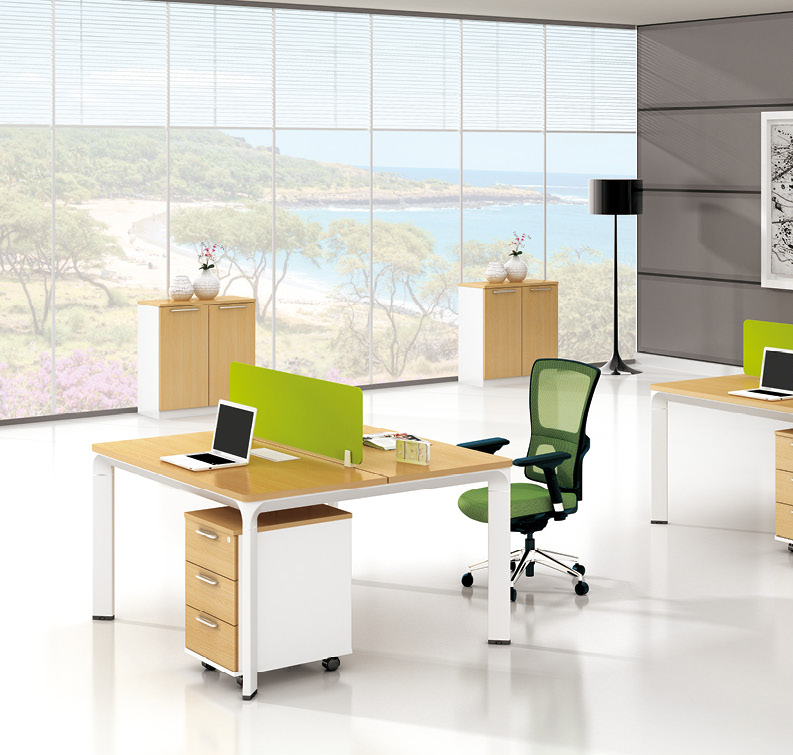 美耐家具 辦公家具鋼架板式屏風(fēng)組合 職員工作卡位電腦桌子 廠家直銷