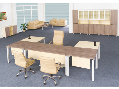 美耐家具胡桃木皮油漆大班臺總裁臺經(jīng)理桌組合廠家直銷 美耐家具胡桃木皮油漆大班臺總裁臺經(jīng)理桌組合廠家直銷