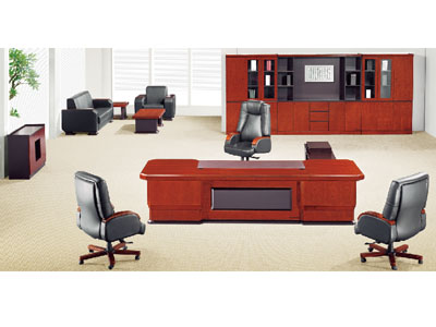 美耐家具實(shí)木大班桌大班臺(tái)老板臺(tái)辦公桌主管桌