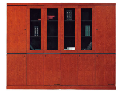 美耐家具油漆貼木皮辦公資料柜 文件柜 檔案柜 書柜