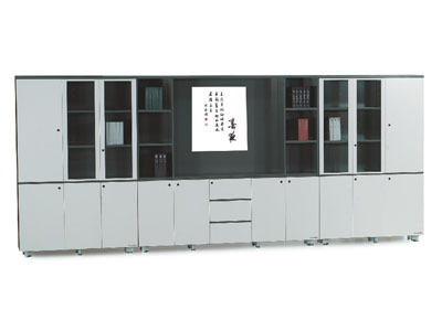 辦公板式書(shū)柜資料柜組合文件柜高檔豪華 書(shū)柜