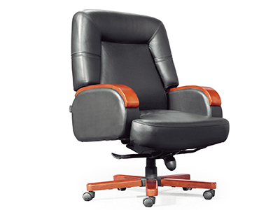 電腦椅 老板椅 實(shí)木辦公椅 真皮轉(zhuǎn)椅 豪華中班椅