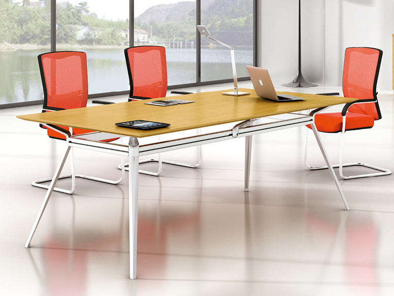 美耐家具 會(huì)議桌電腦桌員工培訓(xùn)會(huì)客洽談簡(jiǎn)約板式辦公桌