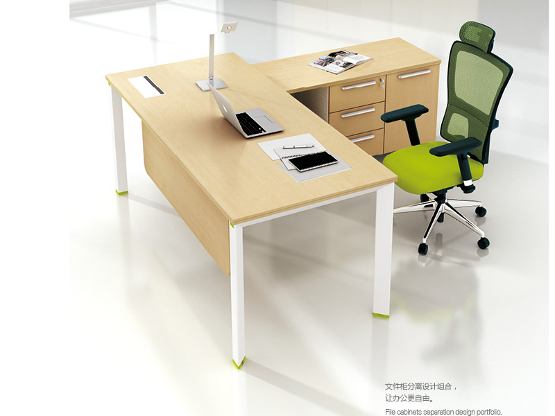 美耐家具 辦公家具老板桌 辦公桌經(jīng)理 簡約 現(xiàn)代 板式中班臺 電腦桌