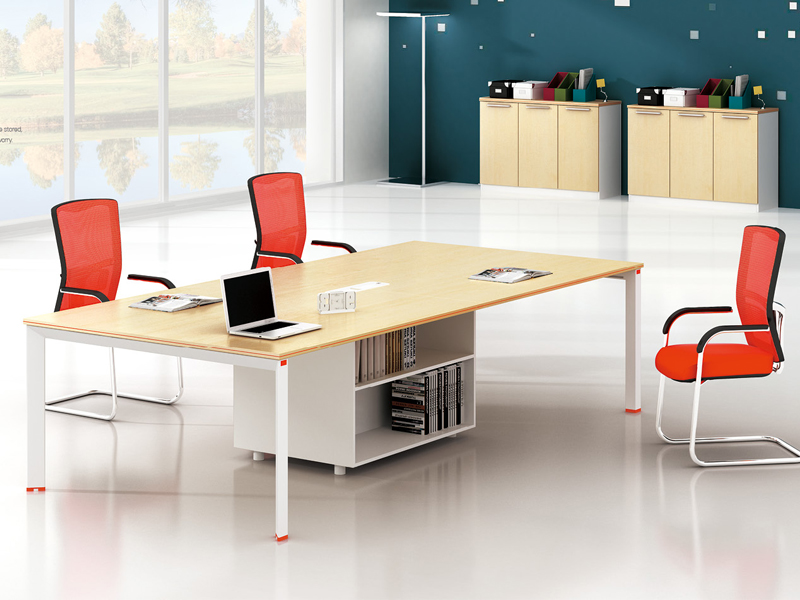 美耐家具 會議桌員工培訓會客洽談簡約現(xiàn)代職員辦公桌