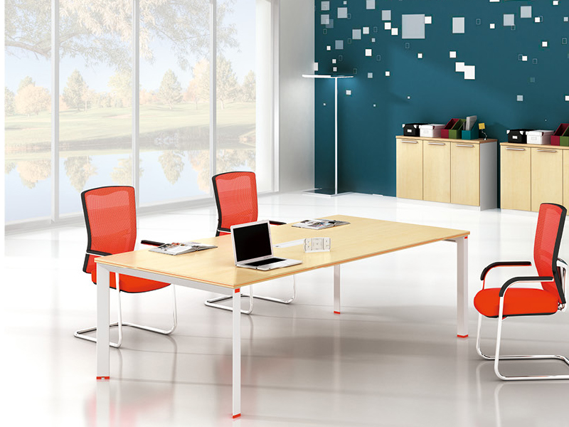 美耐家具 會議桌簡約現(xiàn)代 時尚洽談桌 辦公桌咨詢桌會客桌接待桌