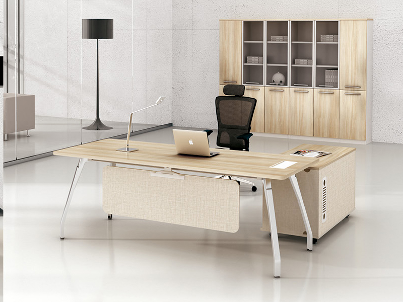 美耐家具 簡約現(xiàn)代辦公家具 板式主管桌時尚辦公老板桌 大班臺經(jīng)理桌